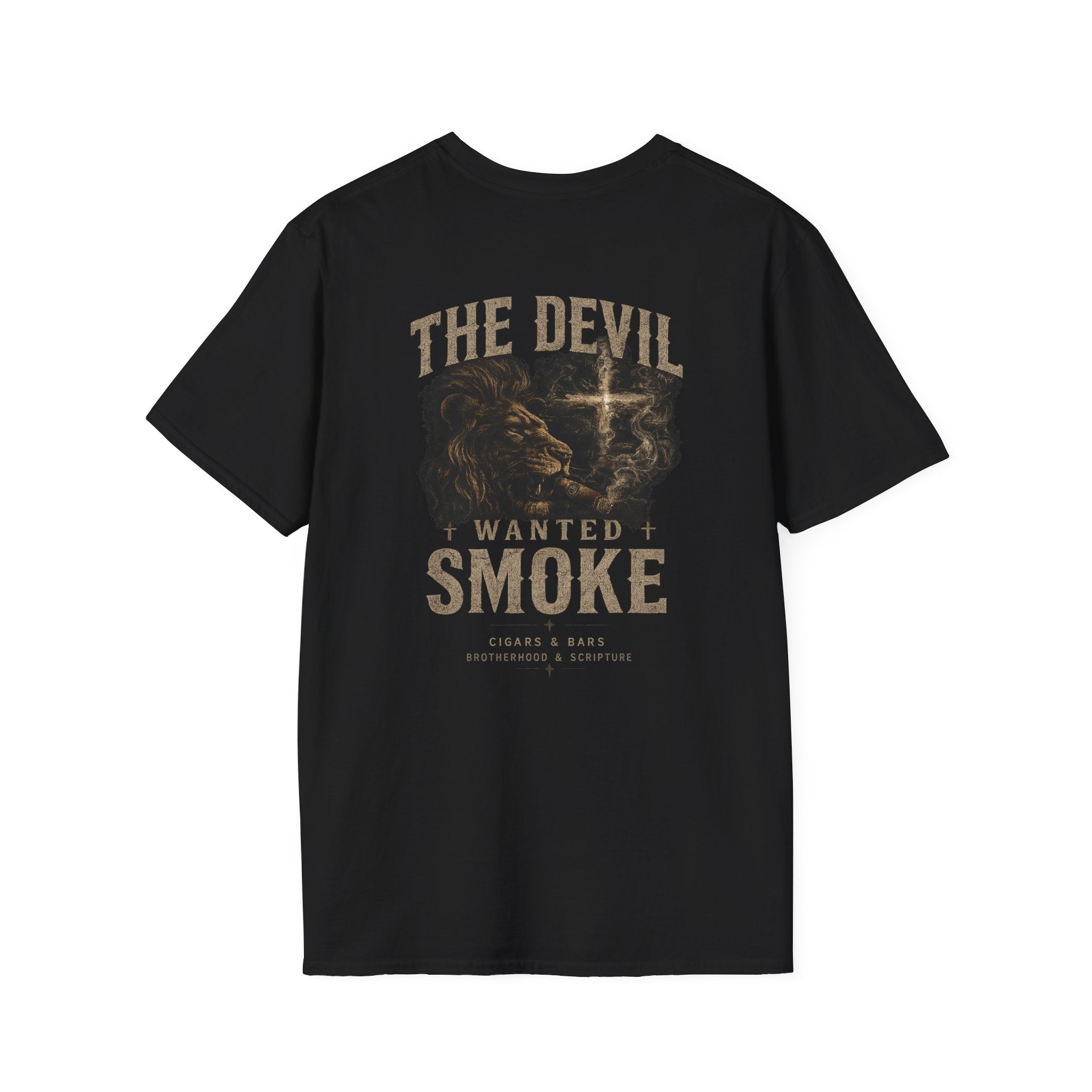 Christian Podcast Logo T‑Shirt — C T B Cross & Microphone Design