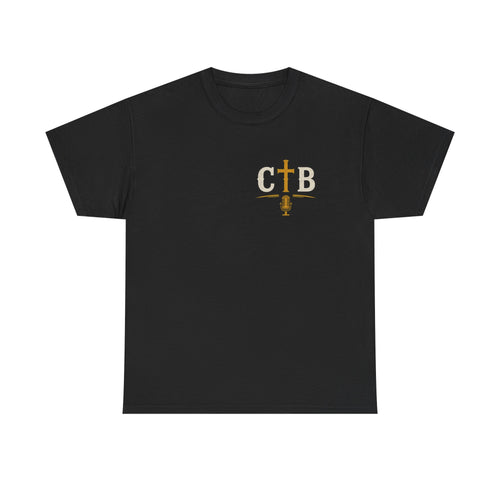 Christian T-Shirt — “The Longer the Ash, The Greater the Glory” Faith Tee